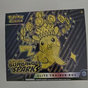 Pokémon TCG Scarlet & Violet Surging Sparks Elite Trainer Box NEW Factory Sealed